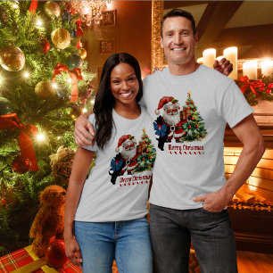 Camiseta Navidades de perro de Bain Scottie Personalizadas