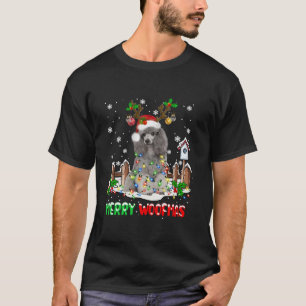 Camiseta Navidades de perro de cangrejo de reno de Santa Lu
