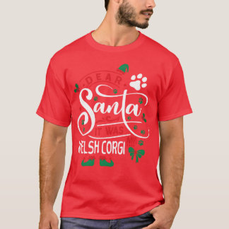 Camiseta Navidades de perro de Corgi galés Raza un regalo d