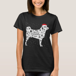 Camiseta Navidades de Perro de Merry Xmas Akita
