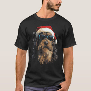 Camiseta Navidades de perro de otros lugares para hombres m