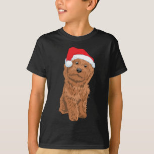 Camiseta Navidades de perro de Santa Doodle