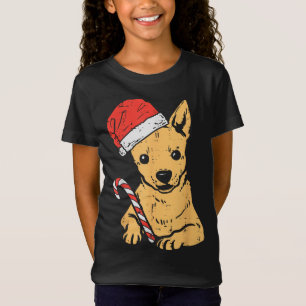 Camiseta Navidades de perro de Santa Hat Chihuahua Chiwawa