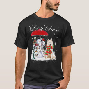 Camiseta Navidades de perro de Santa Samoyed Nova Pajama
