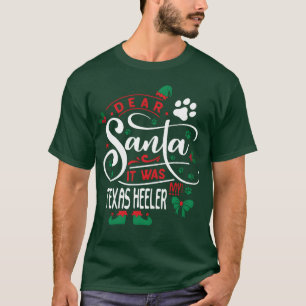 Camiseta Navidades de perro de Teas Heeler