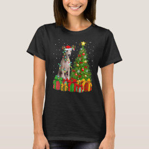 Camiseta Navidades de perro de vacaciones navideñas en Sant