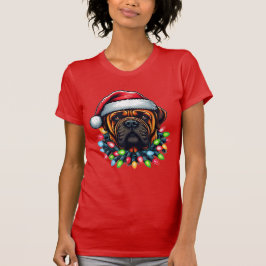 Camiseta Navidades de perro malcriados Gorra Navidad