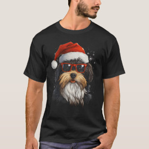 Camiseta Navidades de Perro más Terribles de Biewer Tees pa