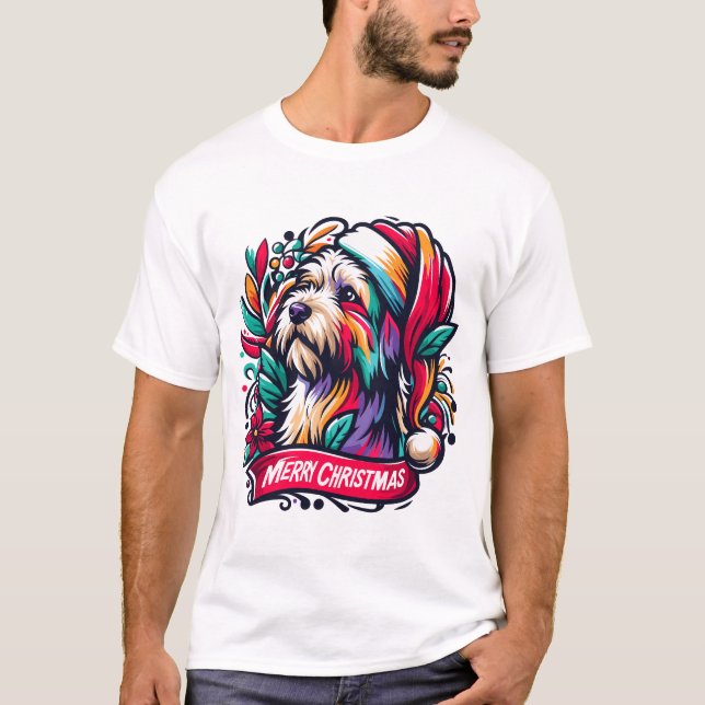 Camiseta Navidades de perros (Anverso)