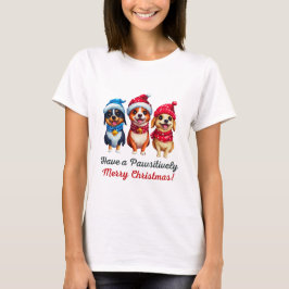 Camiseta Navidades de perros