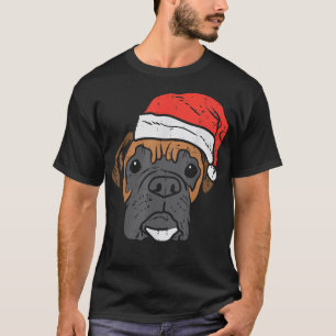 Camiseta Navidades de perros de Boer de Santa Hat PJ's Xmas