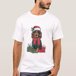 Camiseta Navidades de Perros de la Fiesta de Navidad en San