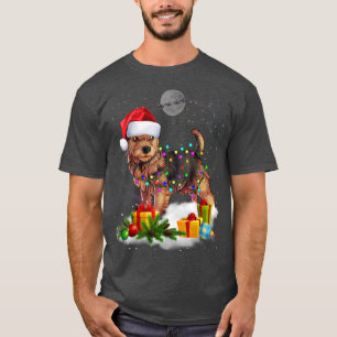 Camiseta Navidades de perros divertidos de Norwich Terrier
