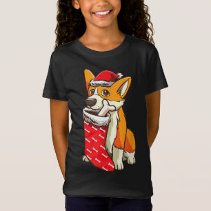 Camiseta Navidades de perros galeses Corgi Pembroke Navidad