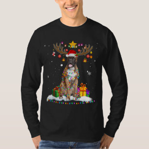 Camiseta Navidades de perros graciosos Navidades de renos e
