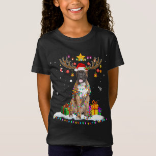 Camiseta Navidades de perros graciosos Navidades de renos e