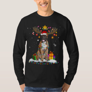 Camiseta Navidades de perros graciosos Navidades de renos e