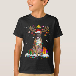 Camiseta Navidades de perros graciosos Navidades de renos e