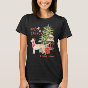 Camiseta Navidades de perros recuperadores de labrador 289