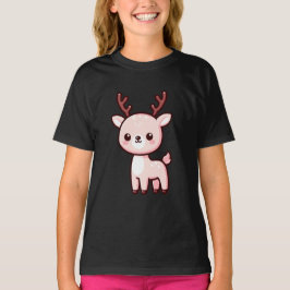 Camiseta Navidades de Personalizado lindo reno