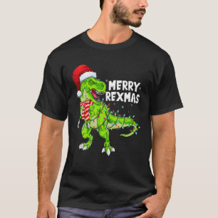 Camiseta Navidades de pijamas de Feliz Navidad árboles de d