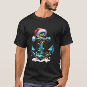 Camiseta Navidades de pijamas navidades iluminan a un barco