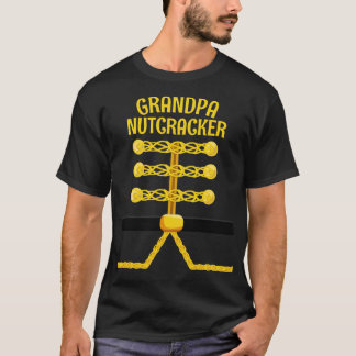 Camiseta NAVIDADES de PJ de la familia GRANDPA Nutcracker M