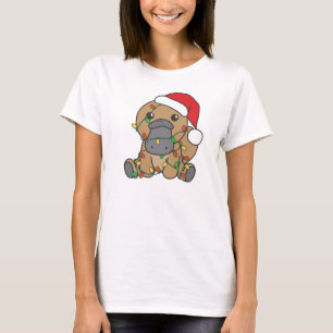 Camiseta Navidades de Platypus Animales de Invierno Holiday