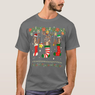 Camiseta Navidades de Platypus Stocks Xmas Luces Pajama Mat