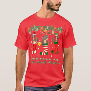 Camiseta Navidades de Platypus Stocks Xmas Luces Pajama Mat