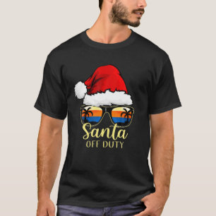 Camiseta Navidades de playa Santa Off Duty Vintage
