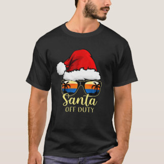 Camiseta Navidades de playa Santa Off Duty Vintage