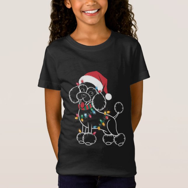 Camiseta Navidades de podle (Anverso)