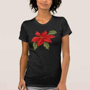 Camiseta Navidades de Poinsettia