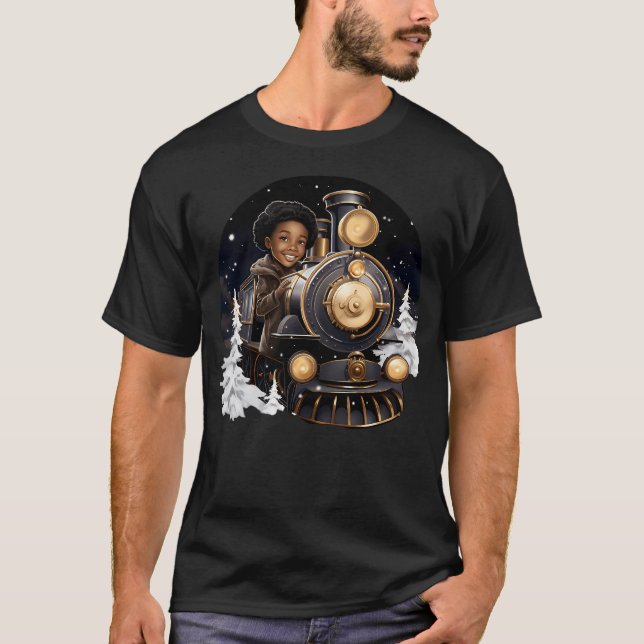 Camiseta Navidades de Polar Express (Anverso)