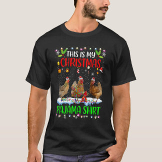 Camiseta Navidades De Pollo 2022 Estos Son Mis Navidades Pa