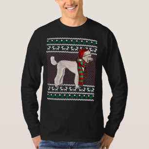 Camiseta Navidades de Poodle Dog Santa Ugly