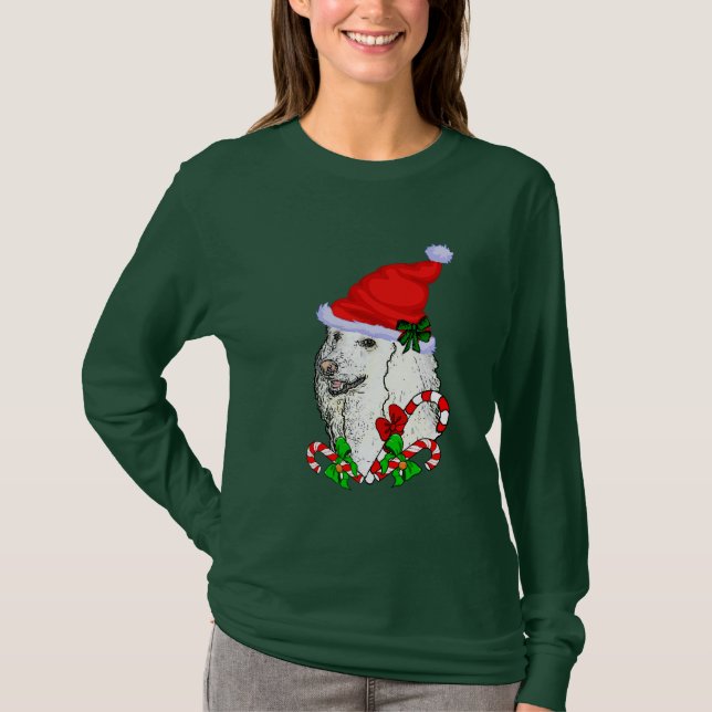 Camiseta Navidades de Poodle Lovers (Anverso)