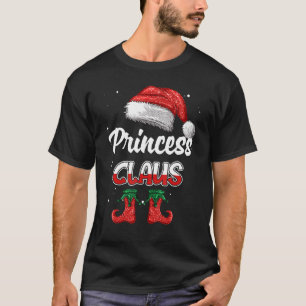 Camiseta Navidades de Princesa Claus Familia Pajama Coincid