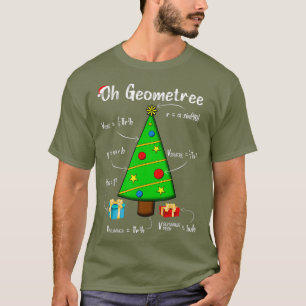 Camiseta Navidades de profesores de ciencias geométricas 20