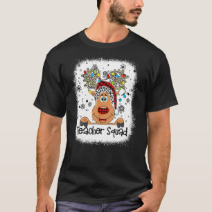 Camiseta Navidades de profesores de la brigada de renos bla