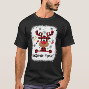 Camiseta Navidades de profesores de la brigada de renos bla