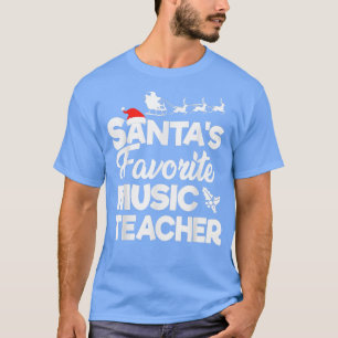 Camiseta Navidades de profesores de música favoritos de San