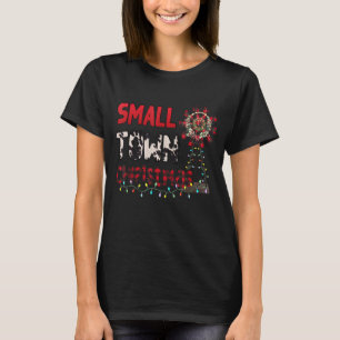 Camiseta Navidades de pueblo pequeño molino de viento Piel 