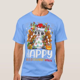 Camiseta Navidades de Raccoon Lover Halloween Felices Hallo