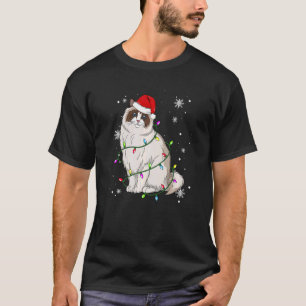 Camiseta Navidades de Ragdoll iluminan a Navidades de Cat S