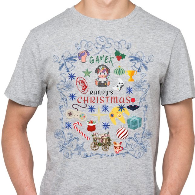 Camiseta Navidades de Randy, jugador de nombres personaliza (Subido por el creador)