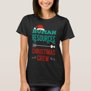 Camiseta NAVIDADES de Recursos Humanos Equipo de Cuadrados