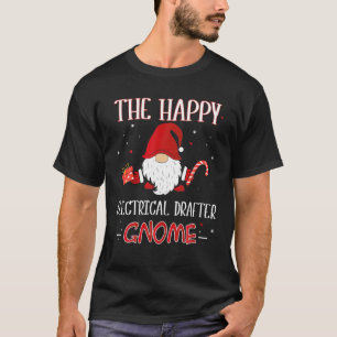 Camiseta Navidades de redacción eléctrica Gnome Costume Mat