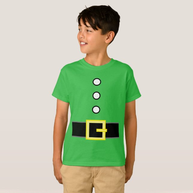 Camiseta Navidades de regalos personalizados ELF SUIT COSTU (Anverso completo)